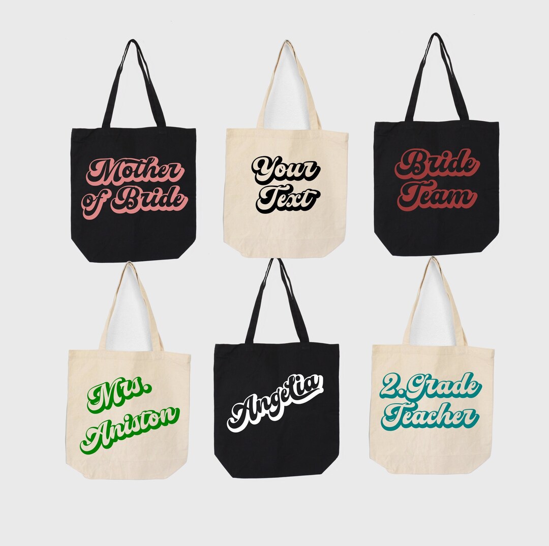 Custom Teacher Tote Bag, Teachers Gift, Custom Tote Bag, School Teacher ...