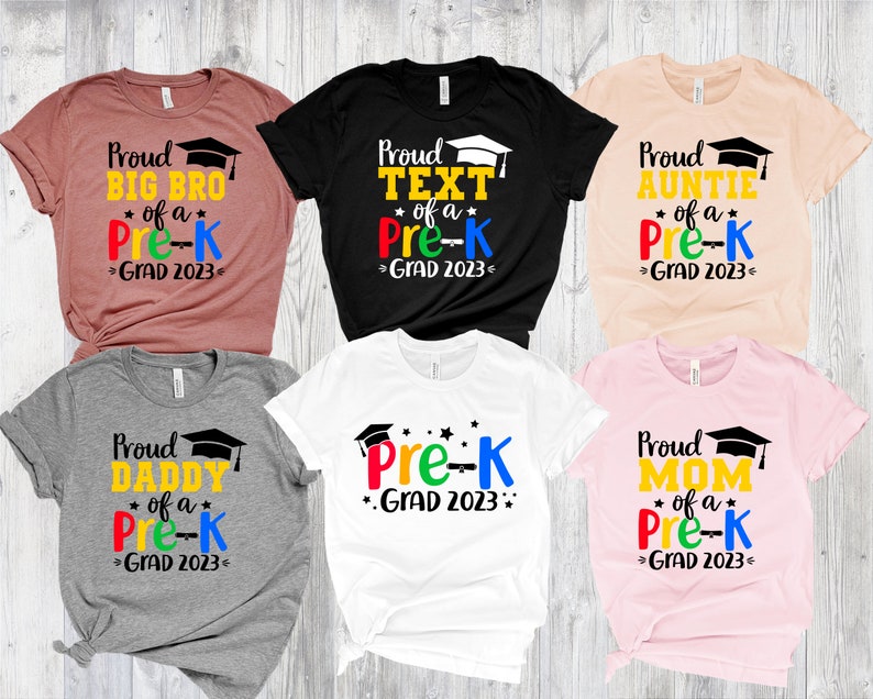 Prek Graduation Shirt Preschool Shirts Graduate Shirt Etsy