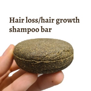 Shampoo bar - hair loss /hair growth - Ayurvedic - zero-waste, plastic-free, vegan, cruelty-free,
