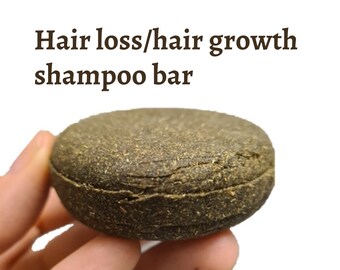 Shampoo bar - hair loss /hair growth - Ayurvedic - zero-waste, plastic-free, vegan, cruelty-free,