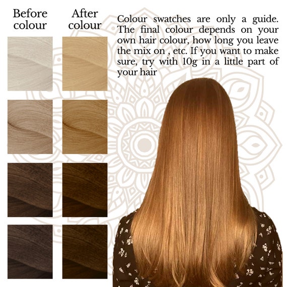 Ginger Blonde Hair Dye Herbal Ayurvedic 100% Natural & - Etsy Ginger Blonde Hair Dye Herbal Ayurvedic 100% Natural & - Etsy