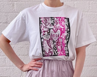 HH / handmade screen printed / t-shirt unisex