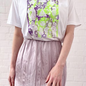 GF / serigrafia fatta a mano / cotone biologico / t-shirt unisex
