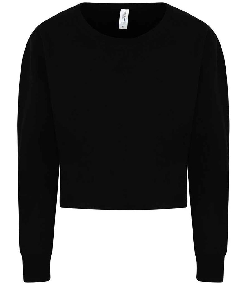 Marchio del vampiro ricamo felpa Cropped sweatshirt