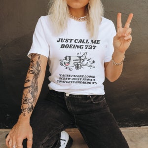 Boeing 737 Mental Breakdown Shirt | Funny Anxiety Svg | Sarcastic Gifts | Sarcastic Mental Health Shirt | Funny Shirts | Mental Health Svg