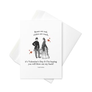 Funny Valentine's Day Card for Husband, Boyfriend Valentine, Suggestive Gift, Funny Valentine, Love Greeting, Poem Card, Adult Gift