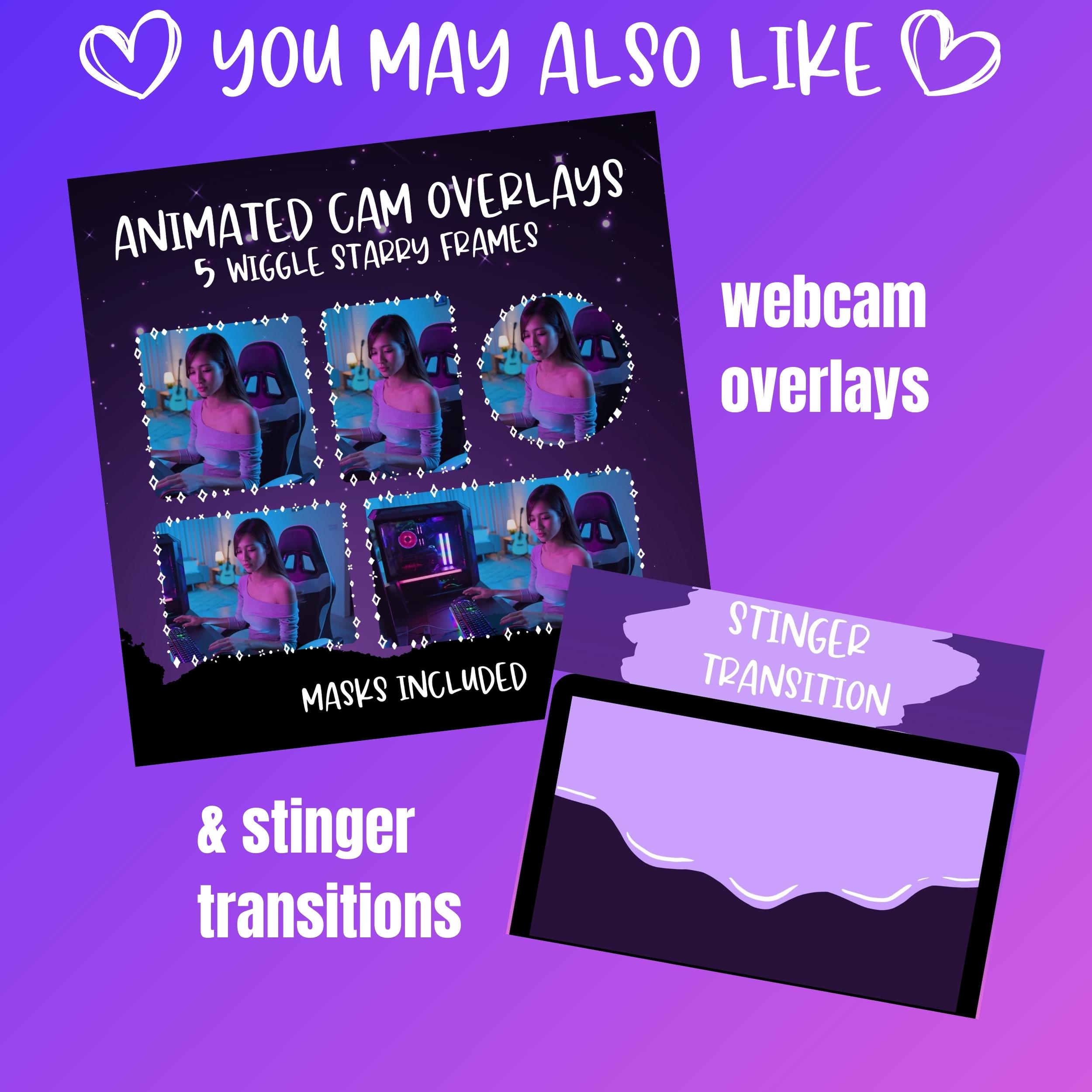 Animated Hand Drawn Stream Screen Text 