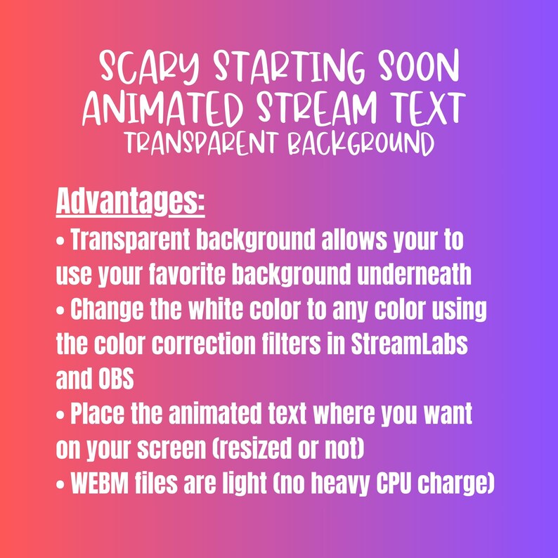 Animated Hand Drawn Wiggle Stream Screen Text Starting Soon for ...