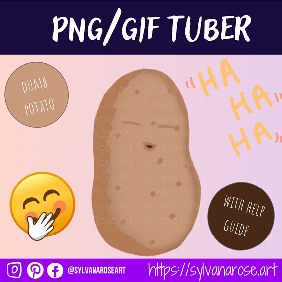 Funny Potato Animated GIFs Collection | GraphicMama