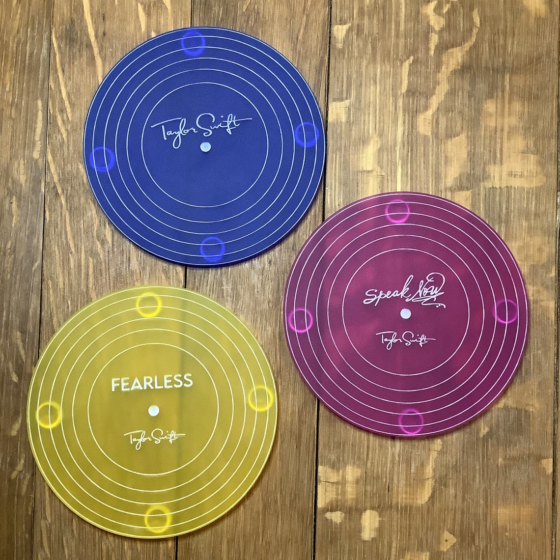 Taylor Swift Albums Acrylic Coaster Set Coasters for Etsy