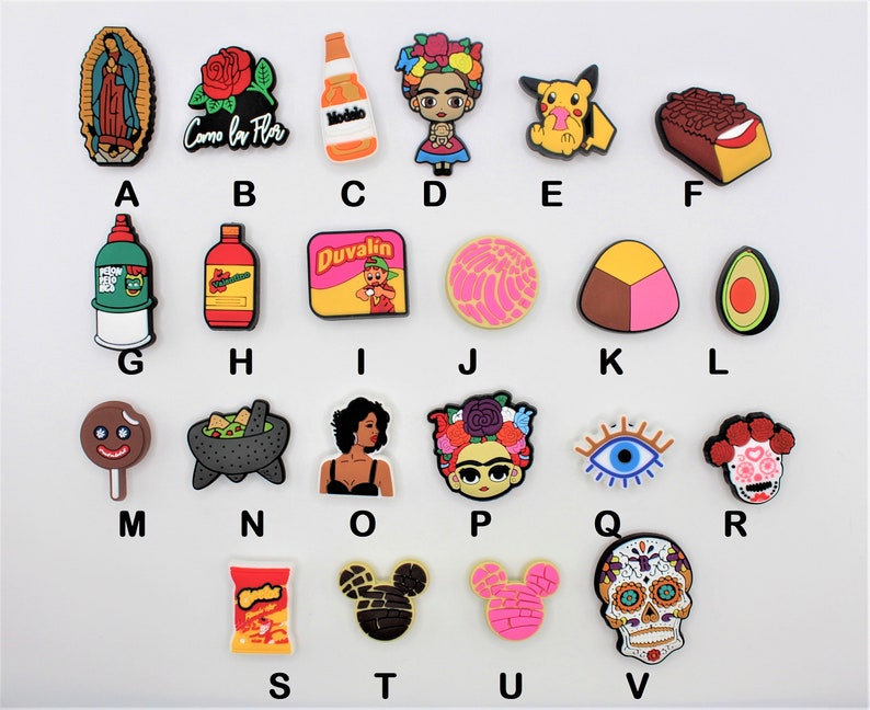 Mexican Croc Charms Cute Stylish Croc Charms Jibbitz for Etsy