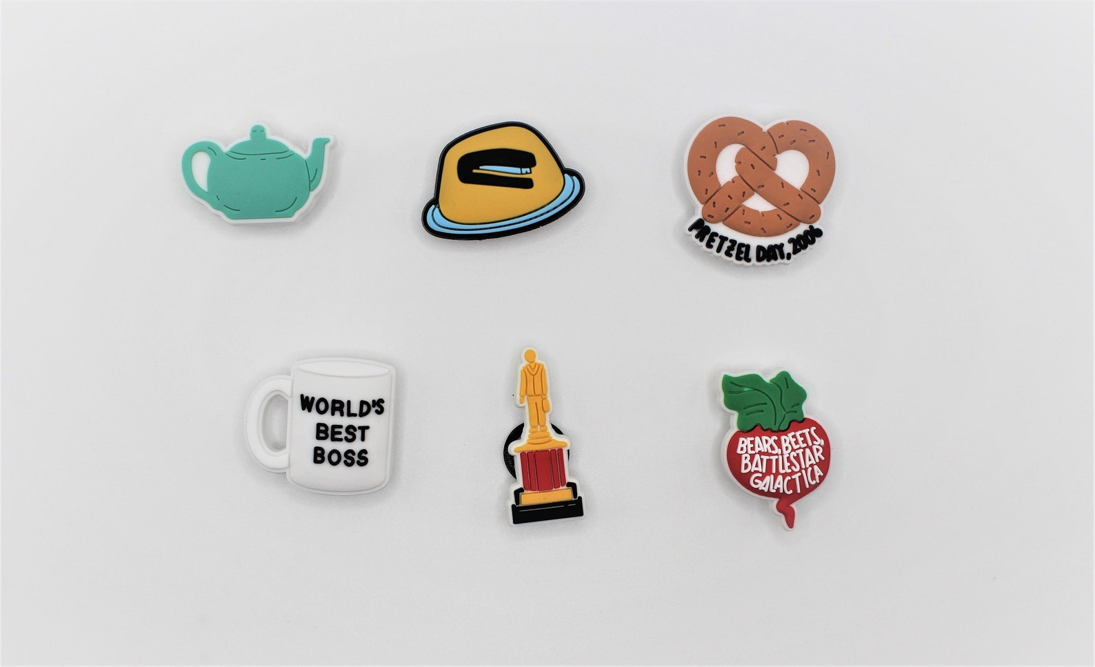 The Office Croc Charms Michael Scott and Others Croc Charms Etsy