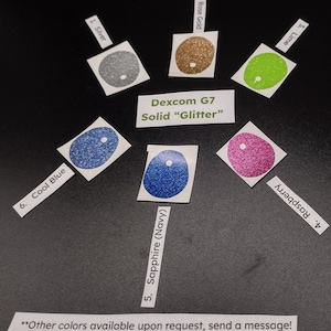 Dexcom G7 Glitter Patches