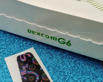 Psychedelic Lizard Dexcom Decal