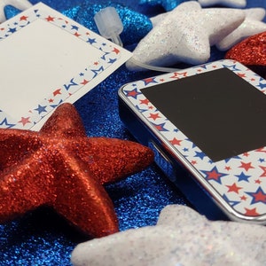 Patriotic Stars USA T-Slim Decal