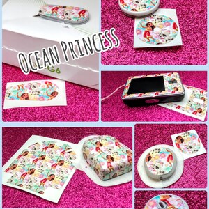 Character Inspired &quot;Ocean Princess&quot; Pattern Decal