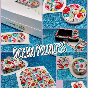 Character Inspired &quot;Ocean Princess&quot; Pattern Decal