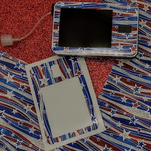 Patriotic Stars USA T-Slim Decal