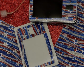 Patriotic Stars USA T-Slim Decal