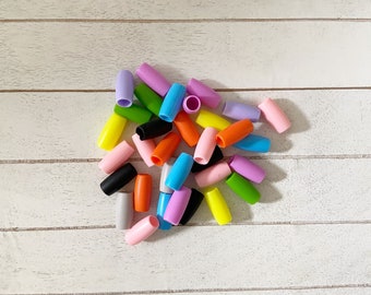 12mm Silicone Straw Tips For Smoothie Straws | Reusable, Dishwasher Safe | Individual, 2 pack or 4 pack