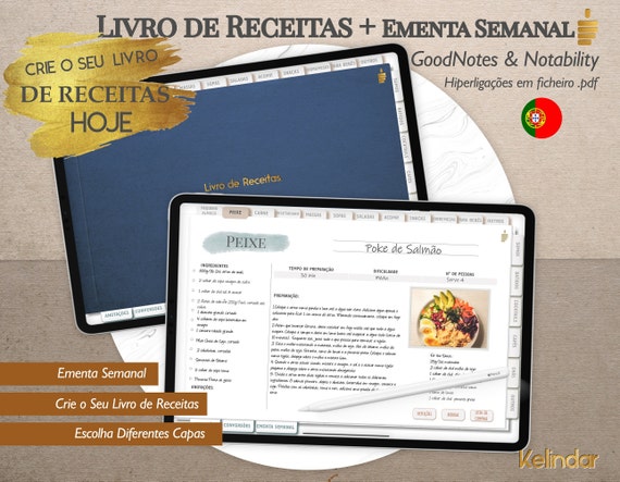 Livro de receitas digital