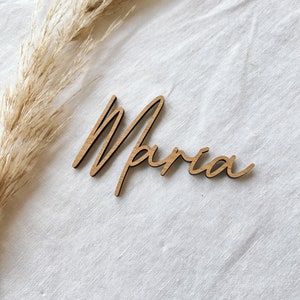 Cartão de madeira personalizado, nomes de locais de casamento, cartões de mesa de casamento personalizados