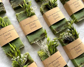 Wedding Soap Favors for Guests, Handmade Soap Favors. Bridal Shower Soap favors