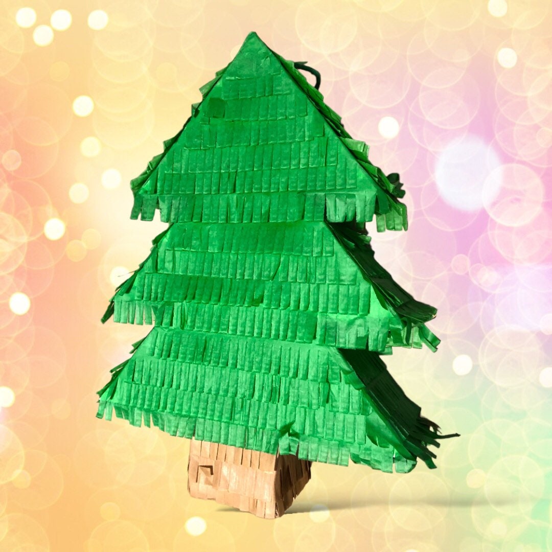 Pinata Christmas Tree Craft Set Children Christmastree - Etsy