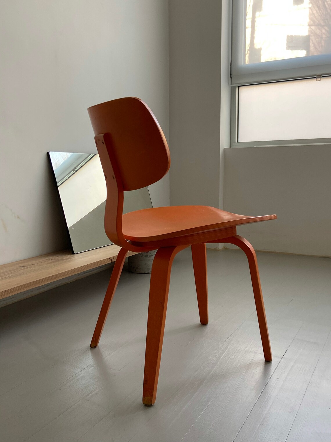 Vintage Mid Century Modern Plywood Chair Etsy