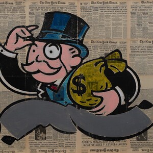 Chance Monopoly kunstafdruk