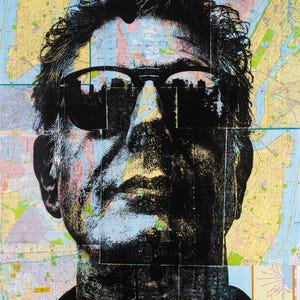 Impresión artística de Anthony Bourdain
