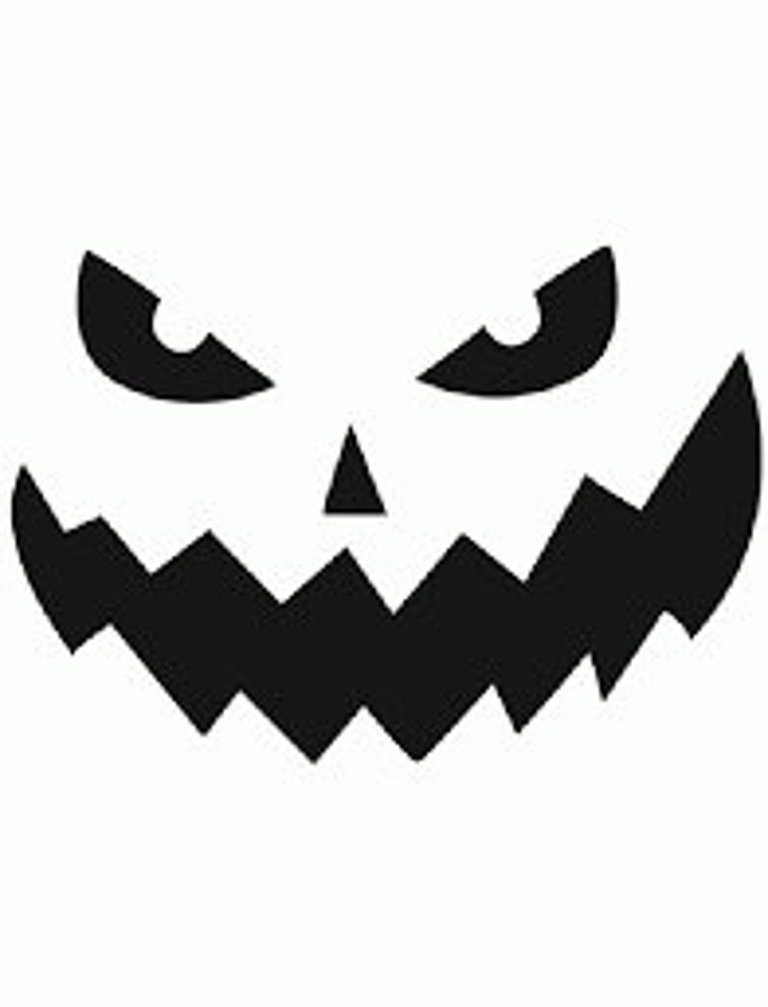 Simple Pumpkin Face - Etsy