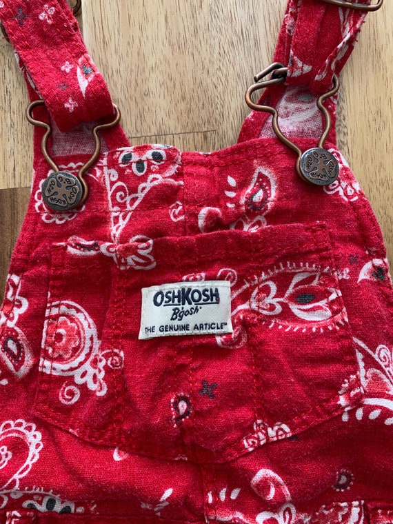 Vintage baby overalls. 12 months Gem