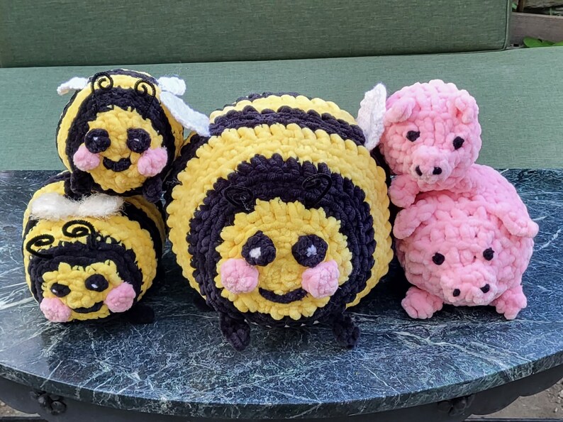 Crochet Stuffed Animals Etsy