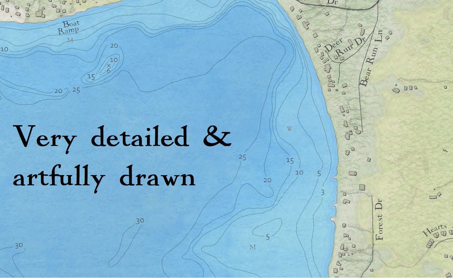 Long Lake Big Sand Lake Phelps Vilas County Wisconsin Lake Depth Map