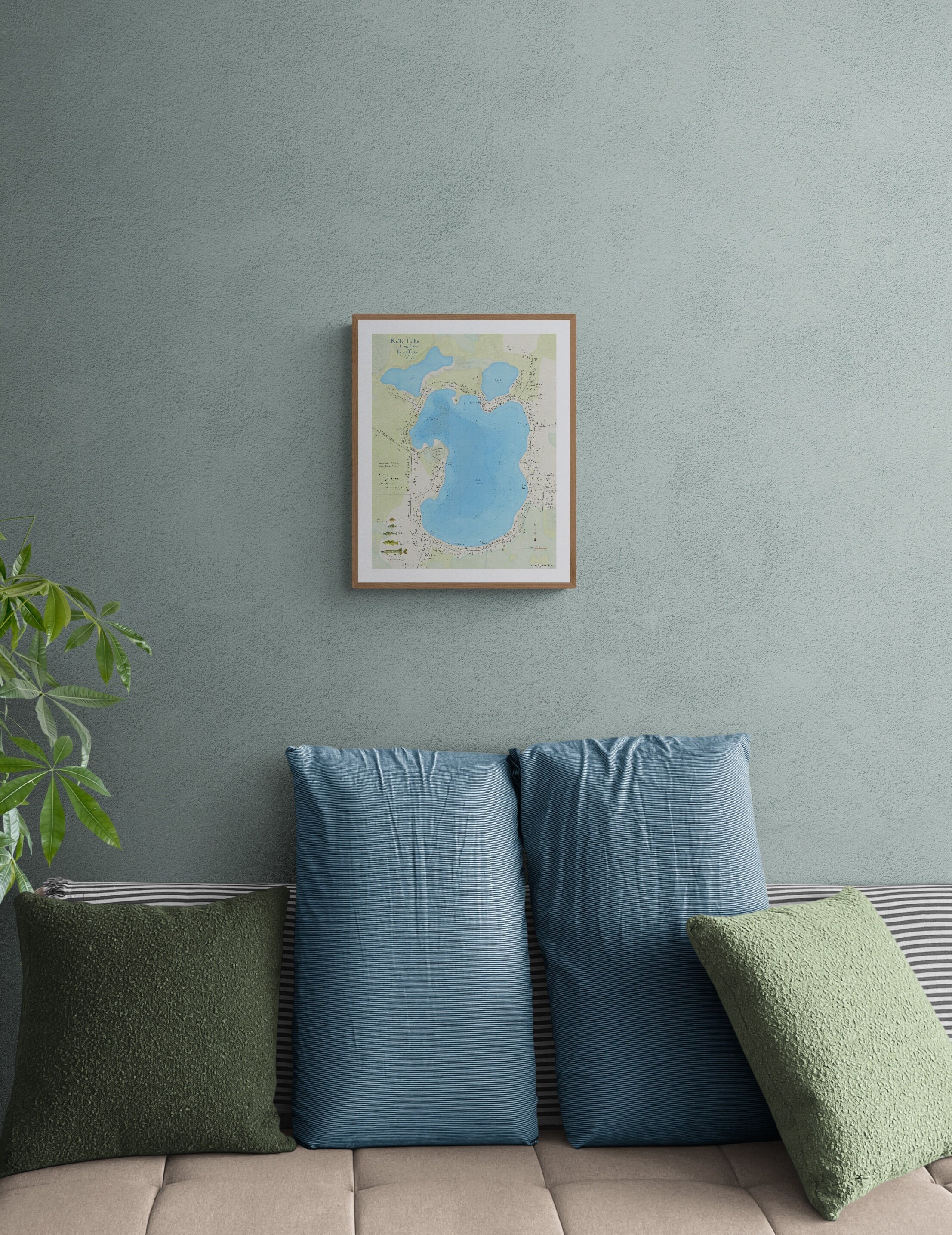 Kelly Lake Oconto County Suring Wisconsin Vintage Etsy