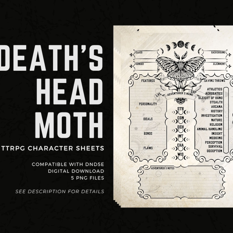 Death Pack Characters - Etsy