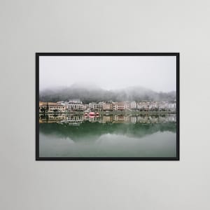Vietnam Sapa Nature Landscape Photography Poster Art Print | Photography Travel Fog | Asia Wall Decor | Wall Art Gift Idea