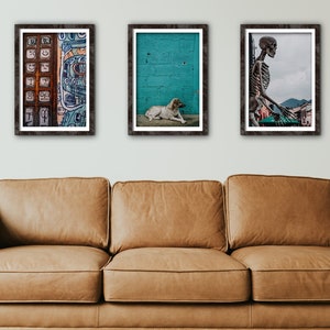 Set di poster fotografici di San Cristobal, Messico | Vacanza all'insegna della fotografia di strada | Idea regalo souvenir decorazione casa