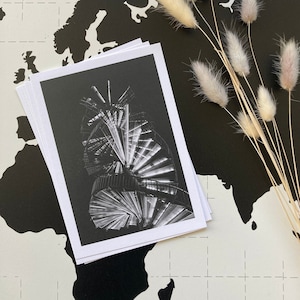Fotografía en blanco y negro de Ulm, 7 x 5 pulgadas | Recuerdo de vacaciones en casa en Alemania | Recuerdo de viaje por el mundo, regalo, decoración para amigos