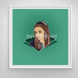 Rory Gilmore Girl druckbare Poster - digitaler Download