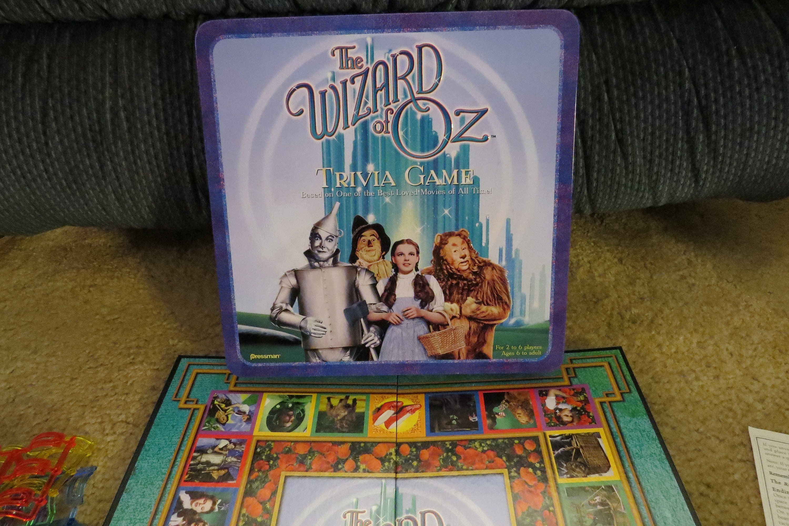 90s NIB Wizard of Oz Trivia Game Game Vintage Games 90s - Etsy