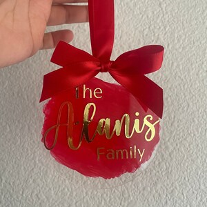 Personalized Christmas Ornaments