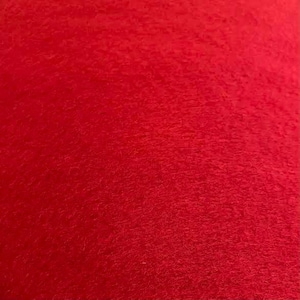 1 Yard RED Merino Wool blend Felt // 20% Wool // Red Felt // Cut to Order // Soft Felt // Craft Felt // Kid Crafts // Christmas // Valentine
