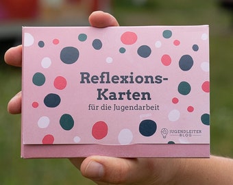 Reflection cards for youth work (card set for evaluating measures in child and youth work)