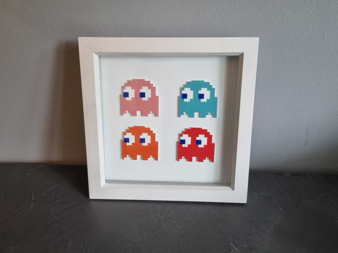 Pacman Unique 3D Framed Artwork - Etsy