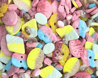 Bubs Mega Mix – Vegan Swedish Candy Assortment Sweet and Sour - Vegan, Gluten Free, Halal