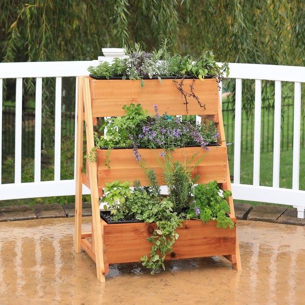 DIY Tiered Planter Building Plans