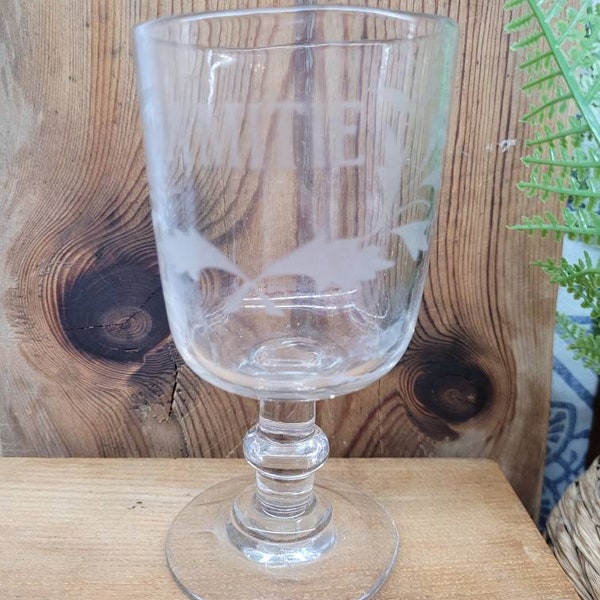 Antique Rummer Glasses Etsy UK