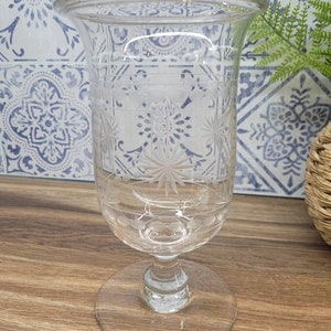 Victorian Small Glass Celery Vase